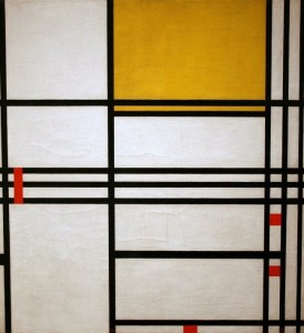 Piet Mondrian: Painting number nine, anno 1939.